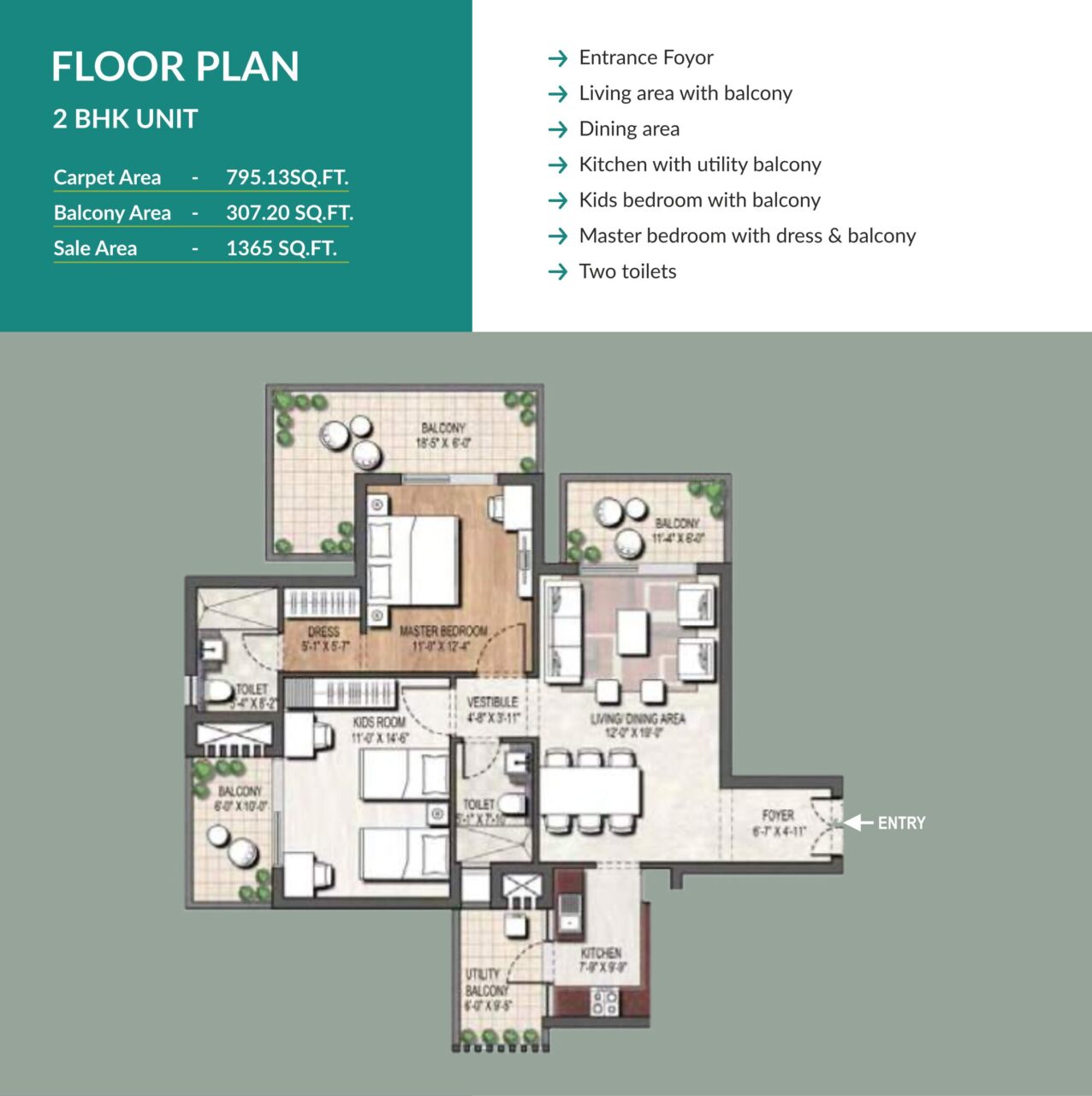 Assotech Blith Floor Plan